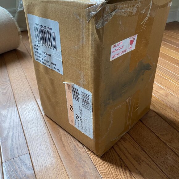 Magnolia Home - Hearth & Hand - Mango Wood & Glass Lantern - Picture 11 of 13